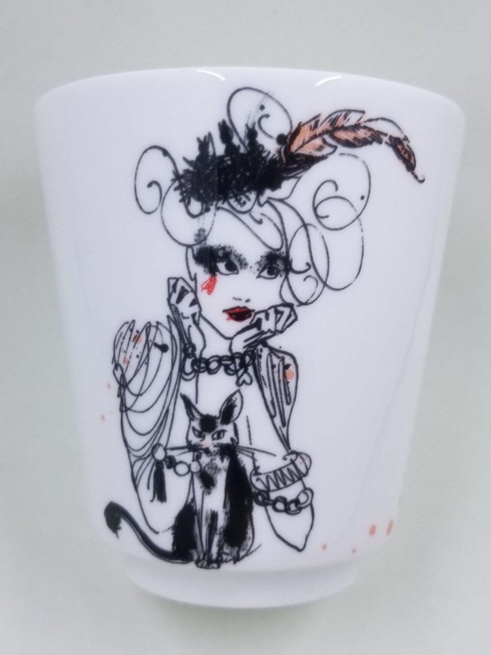 [RÖRSTRAND] Mlle Oiseau (Lovisa Burfitt) Bone China Mug/Cup